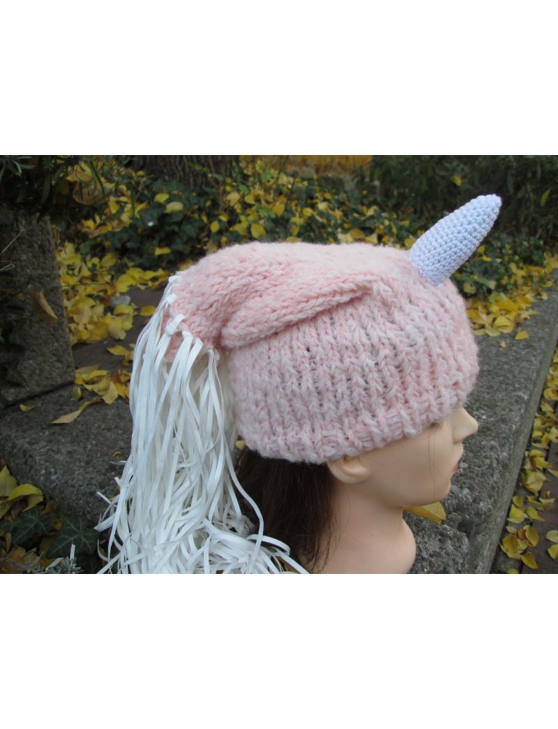 Einhorn-Mütze