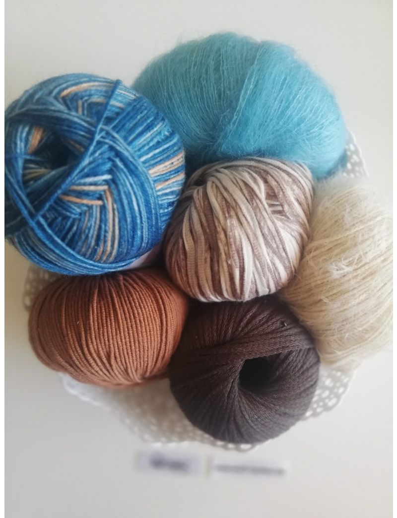 WP Stricke mit - spiele mit Teil 1 Tücher, Schals