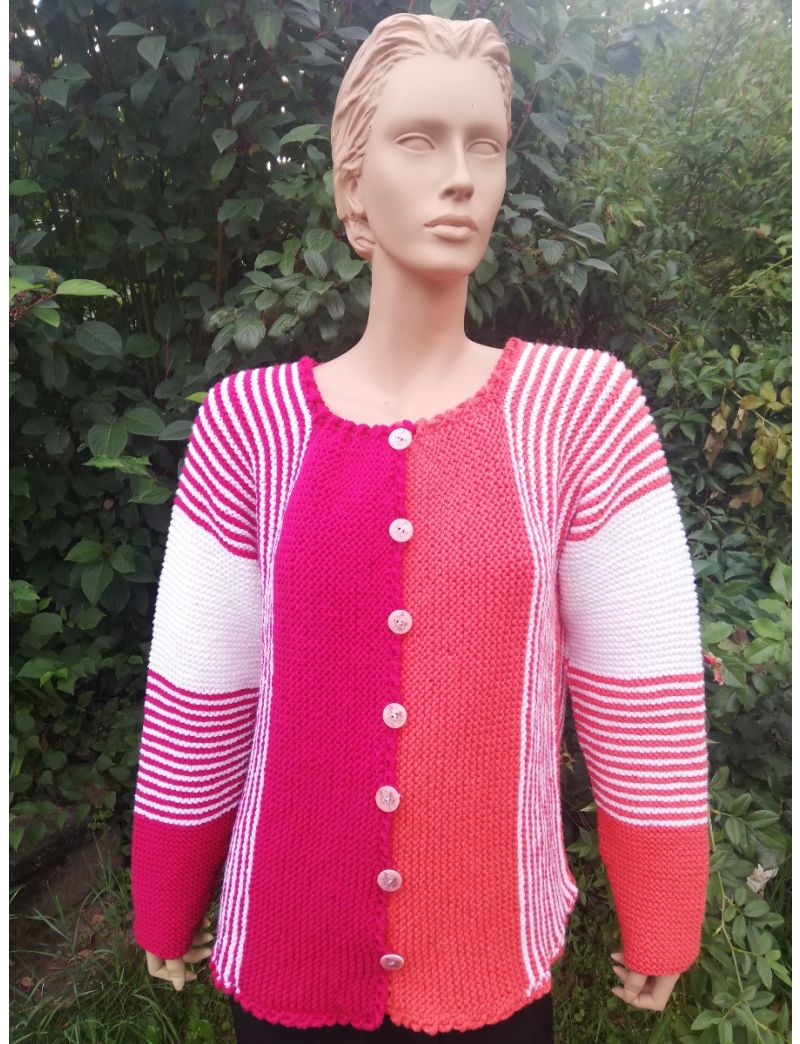 Cool-Wool-Double-Cardigan, doppelfädig, HW,23-74 (AL)